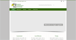 Desktop Screenshot of eagle-logistics.com