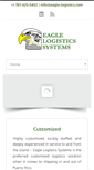 Mobile Screenshot of eagle-logistics.com